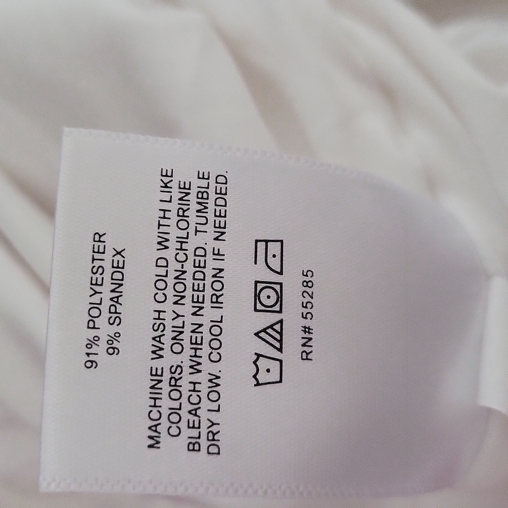 Express White Body Contour Ruched Empire Deep V Bodysuit SZ S NWT - Picture 6 of 12